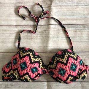 Bright xhilaration bikini top